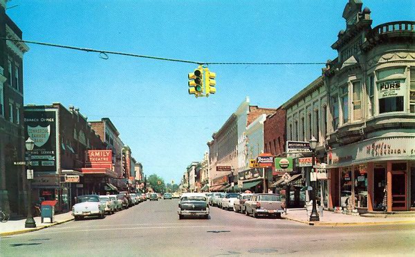 Family Theatre - An Old Postcard View (newer photo)